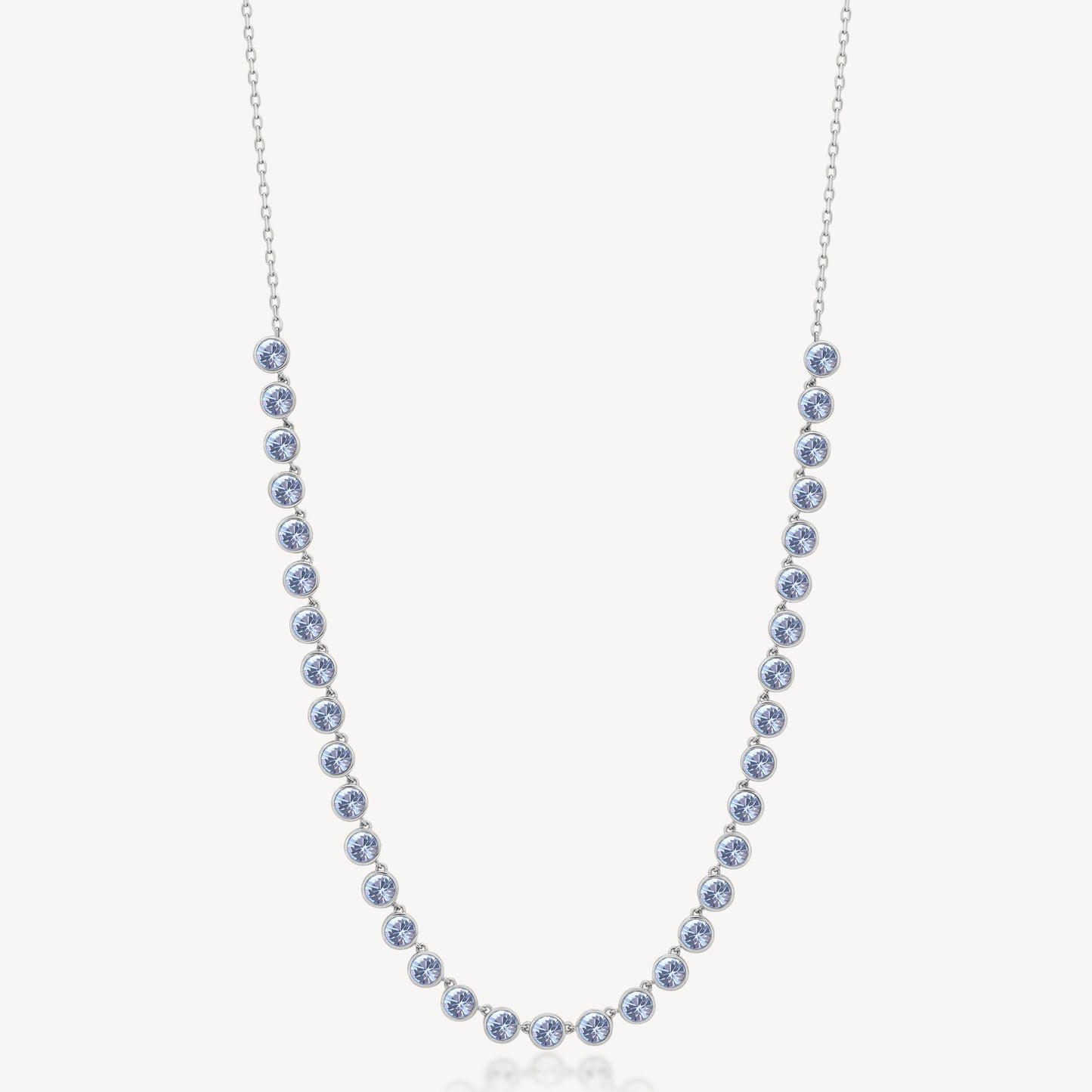 Bracciale Brosway SYMPHONIA Donna Acciaio Silver Cristalli Colore Light Sapphire. _BYM158