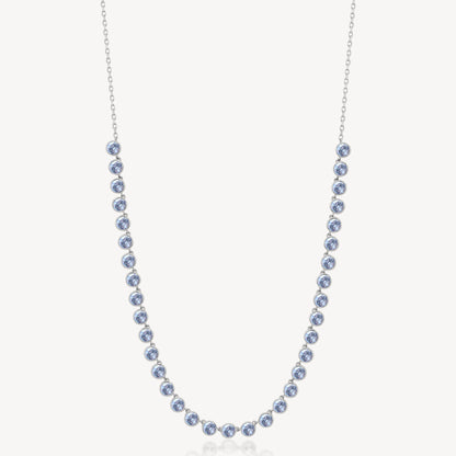 Bracciale Brosway SYMPHONIA Donna Acciaio Silver Cristalli Colore Light Sapphire. _BYM158