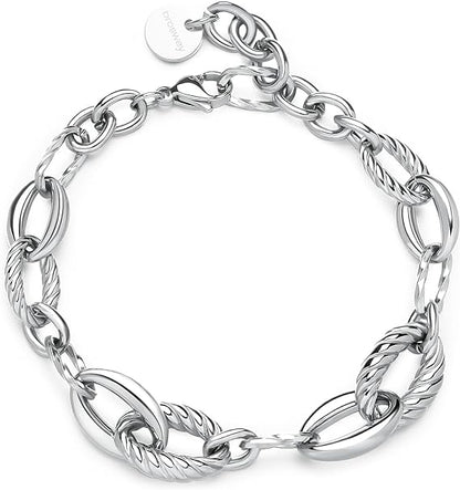 Bracciale Brosway Donna Acciaio Argentato Catena Coll. AMY _BAY12