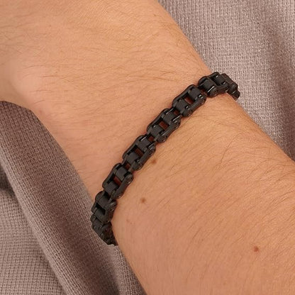 Bracciale Brosway Uomo Acciaio Semirigido Nero Satinato _BBC28