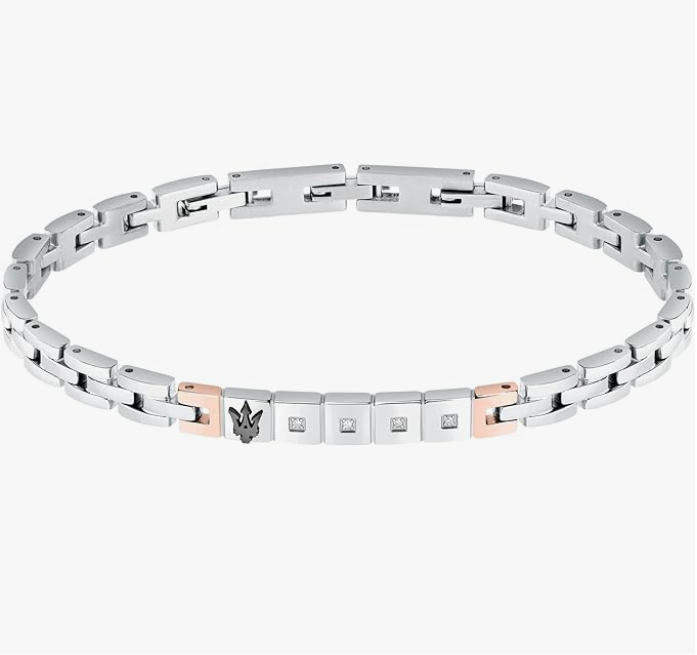 Brosway Damen-Armband aus silbernem Stahl mit Mama-Stern-Symbol, Chakra-Kollektion, BHKB161