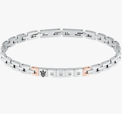 Brosway Damen-Armband aus silbernem Stahl mit Mama-Stern-Symbol, Chakra-Kollektion, BHKB161