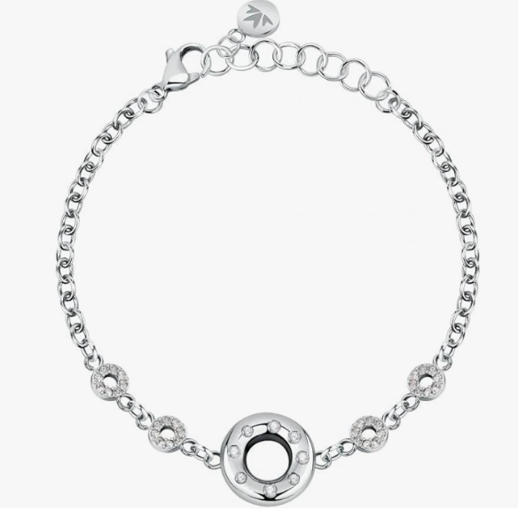 Brosway Damen-Armband aus silbernem Stahl mit Mama-Stern-Symbol, Chakra-Kollektion, BHKB161