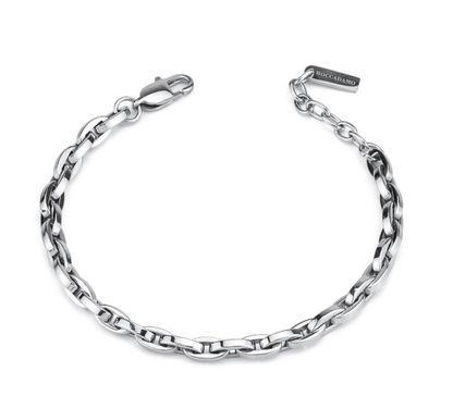 Bracciale Boccadamo Uomo Acciaio a Maglie _ABR694