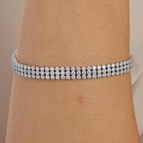 Bracciale Brosway Donna Acciaio Argentato Zirconi Bianchi _BEI093
