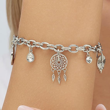 Bracciale Brosway CHAKRA Donna Acciaio Silver Acchiappasogni Cuore _BHKB117