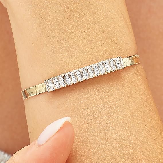 Bracciale Brosway Donna Acciaio Dorato Catena Sake Zirconi Coll. DESIDERI _BEI088