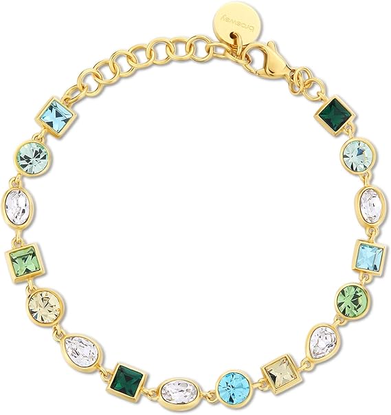 Bracciale Brosway SYMPHONIA Donna Acciaio Dorato Cristalli Colorati _BYM171