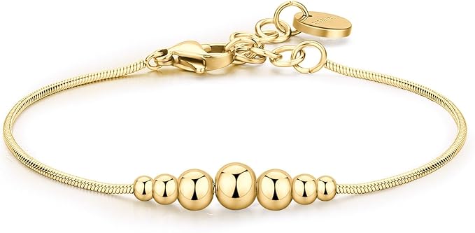Brosway Damenarmband aus vergoldetem Stahl mit Kugeln, Perfect Collection _BPC16 