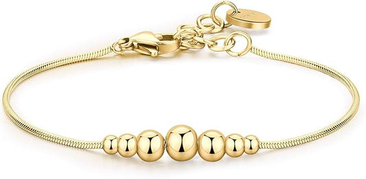 Brosway Damenarmband aus vergoldetem Stahl mit Kugeln, Perfect Collection _BPC16 