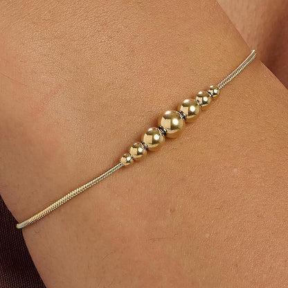 Brosway Damenarmband aus vergoldetem Stahl mit Kugeln, Perfect Collection _BPC16 