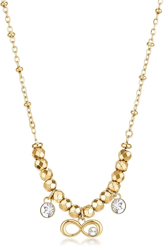 Brosway Damen-Armband Stahl Gold Infinity_BHKN160