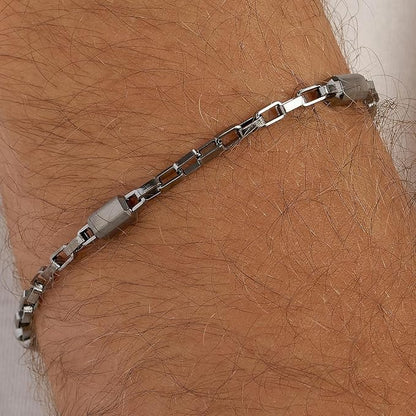 Bracciale Brosway Uomo Acciaio Catena Rutenio Coll. LOGAN _BOA16