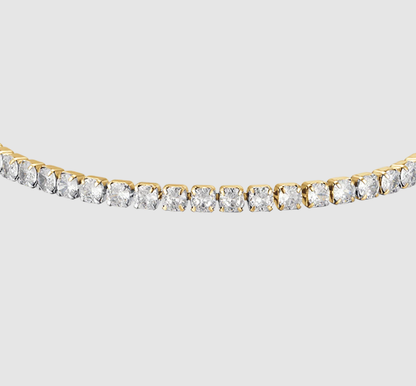 Bracciale Luca Barra Donna Acciaio Gold Zirconi Bianchi _BK2275