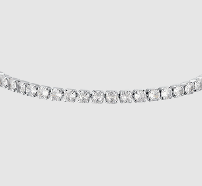 Bracciale Luca Barra Donna Acciaio Silver Zirconi Bianchi _BK2270