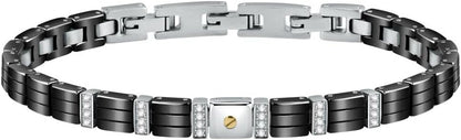 Brosway Damen-Armband aus silbernem Stahl mit Mama-Stern-Symbol, Chakra-Kollektion, BHKB161
