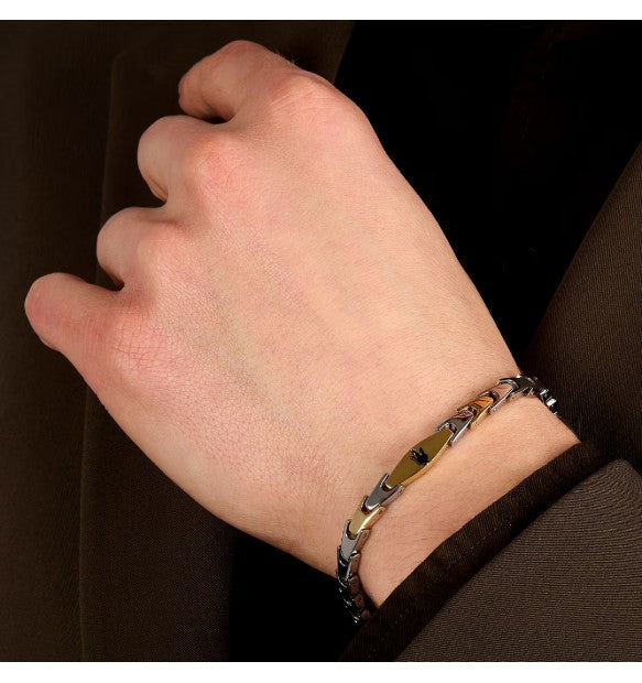Brosway Damen-Armband aus silbernem Stahl mit Mama-Stern-Symbol, Chakra-Kollektion, BHKB161