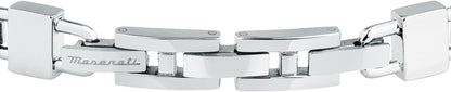 Bracciale Maserati Uomo Acciaio Ceramica Verde Logo _JM424ATZ43