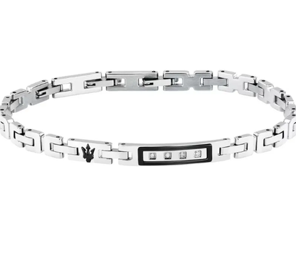 Brosway Damen-Armband aus silbernem Stahl mit Mama-Stern-Symbol, Chakra-Kollektion, BHKB161
