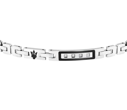 Brosway Damen-Armband aus silbernem Stahl mit Mama-Stern-Symbol, Chakra-Kollektion, BHKB161