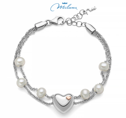 Brosway Damen-Armband aus silbernem Stahl mit Mama-Stern-Symbol, Chakra-Kollektion, BHKB161