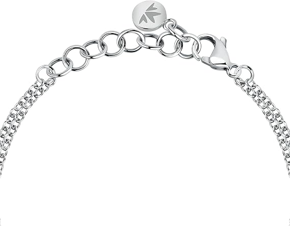 Morellato Damen-Armband aus Stahl mit Katzenanhänger und Kristallen _SAVL11 