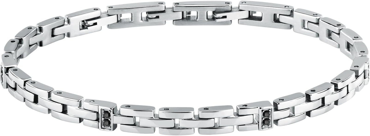 Brosway Damen-Armband aus silbernem Stahl mit Mama-Stern-Symbol, Chakra-Kollektion, BHKB161