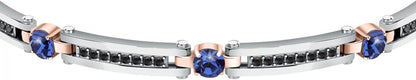 Brosway Damen-Armband aus silbernem Stahl mit Mama-Stern-Symbol, Chakra-Kollektion, BHKB161