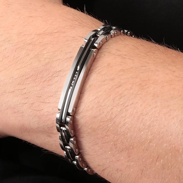 Brosway Damen-Armband aus silbernem Stahl mit Mama-Stern-Symbol, Chakra-Kollektion, BHKB161
