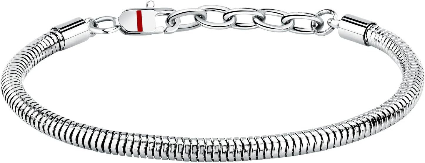 Bracciale Sector No Limits Uomo Acciaio Collezione Besic Argento SZS118