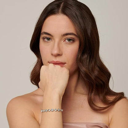 Brosway Bracciale SYMPONIA Donna Acciaio Silver Cristalli Bianchi _BYM165