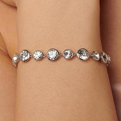 Brosway Bracciale SYMPONIA Donna Acciaio Silver Cristalli Bianchi _BYM165