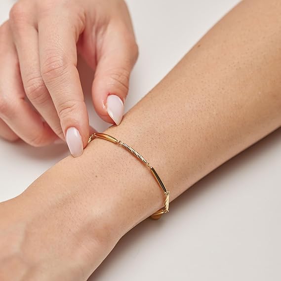 Brosway Bracciale Donna Acciaio Dorato Ciondoli Goccia e Cristallo Bianco _BPC20