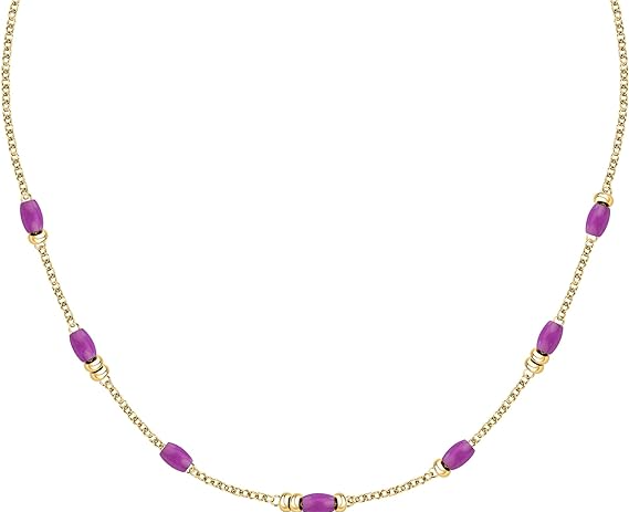 Collana Morellato Donna Acciaio Oro e Perle Col. Magenta Coll. COLORI SUMMER SAXQ03