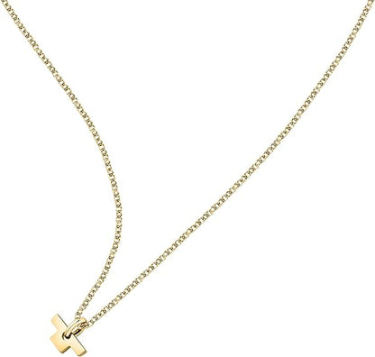 Collana Trussardi Donna Acciaio Oro T-Logo TJAXC12