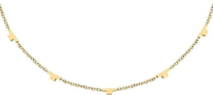 Collana Trussardi Donna Acciaio Oro T-Logo TJAXC63