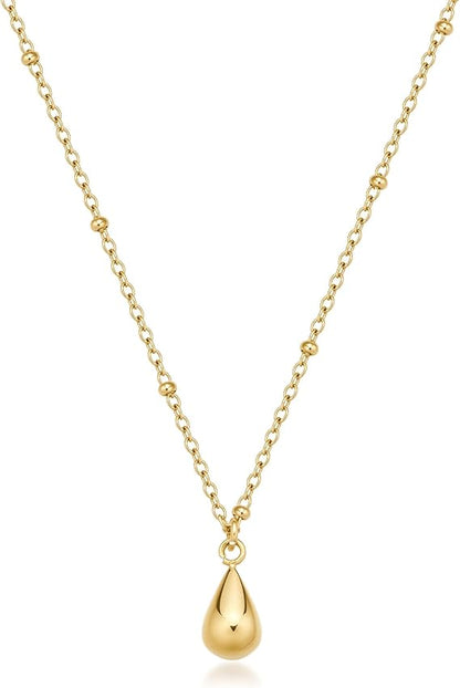 Collana Brosway Donna Acciaio Dorato Ciondolino Goccia _BPC10