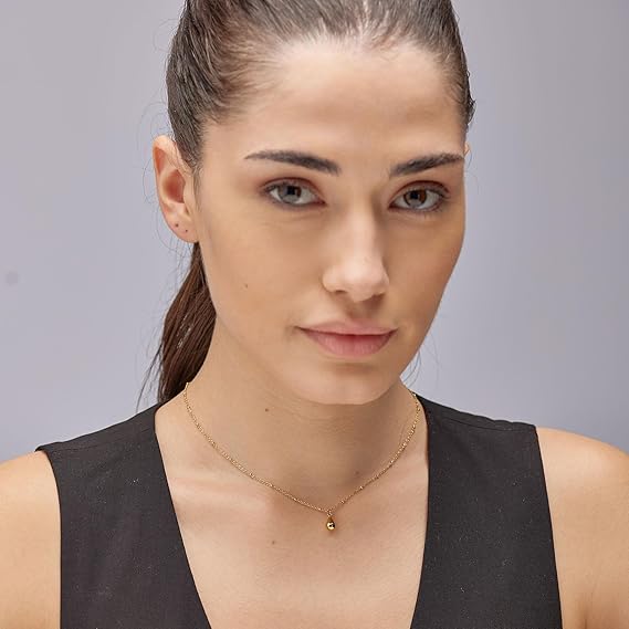 Collana Brosway Donna Acciaio Dorato Ciondolino Goccia _BPC10