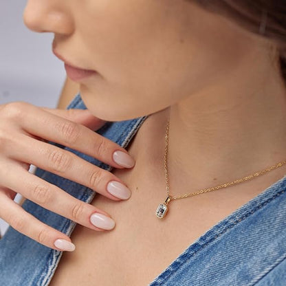 Collana Brosway Donna Acciaio Dorato Pendente con Cristallo Bianco _BYM188