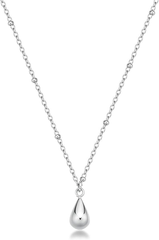 Collana Brosway Donna Catenina Sottile Ciondolo Goccia _BPC09