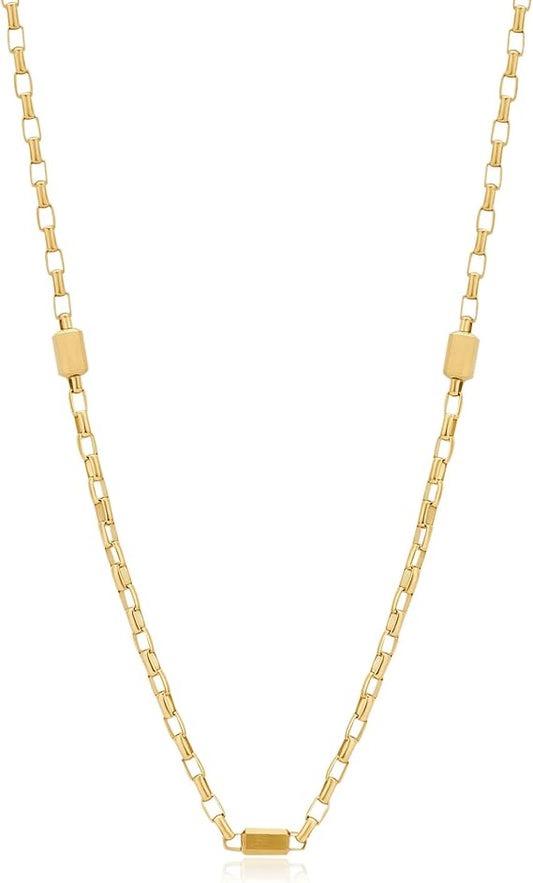Collana Brosway Uomo Acciaio Dorato Coll. LOGAN _BOA02