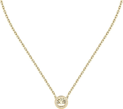 Collana Morellato Donna Acciaio Gold Centrale Albero della Vita Cristalli _SAQE47