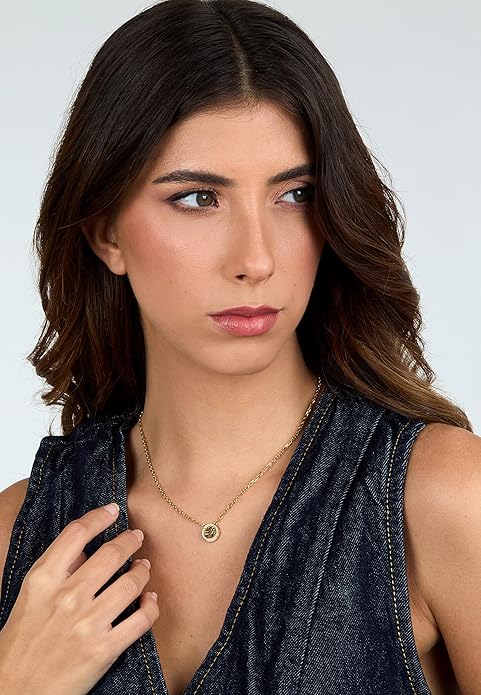 Collana Morellato Donna Acciaio Gold Centrale Albero della Vita Cristalli _SAQE47