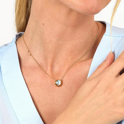 Morellato Damen-Halskette Eternal Treasures Topas 925 Silber _SAXN03