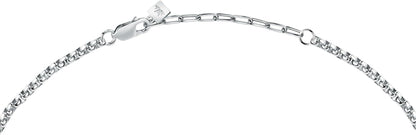 Collana Morellato Uomo Acciaio Inserti in Oro Giallo 18 kt _SATM20