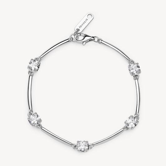 Bracciale Brosway Fancy Argento 925 Semirigido Zirconi Bianchi _FIW05