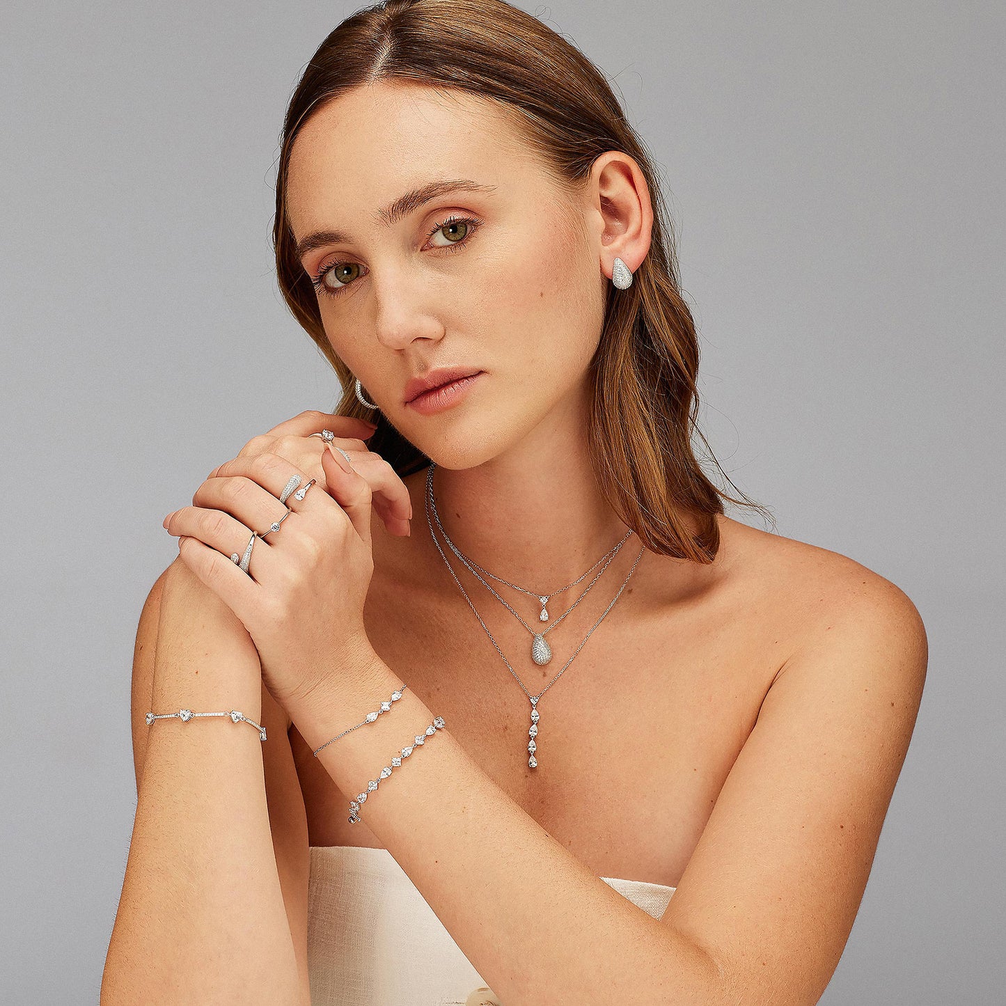 Brosway Damen-Armband Stahl Gold Infinity_BHKN160
