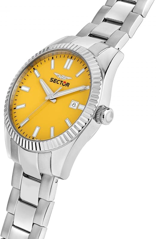 Orologio Sector 240 Uomo Acciaio Quadrante Giallo _R3253240050