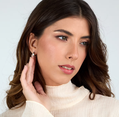 Orecchini Morellato Donna Acciaio Cerchietto Cristallo Bianco _SAVY44