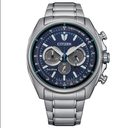 Citizen Herren-Chronograph Eco Drive aus Stahl CA4560-81L 